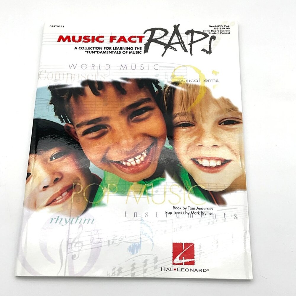 Hal Leonard Music Fact RAPZ Book & CD Pak + Reproducibles Learning FUNdamentals